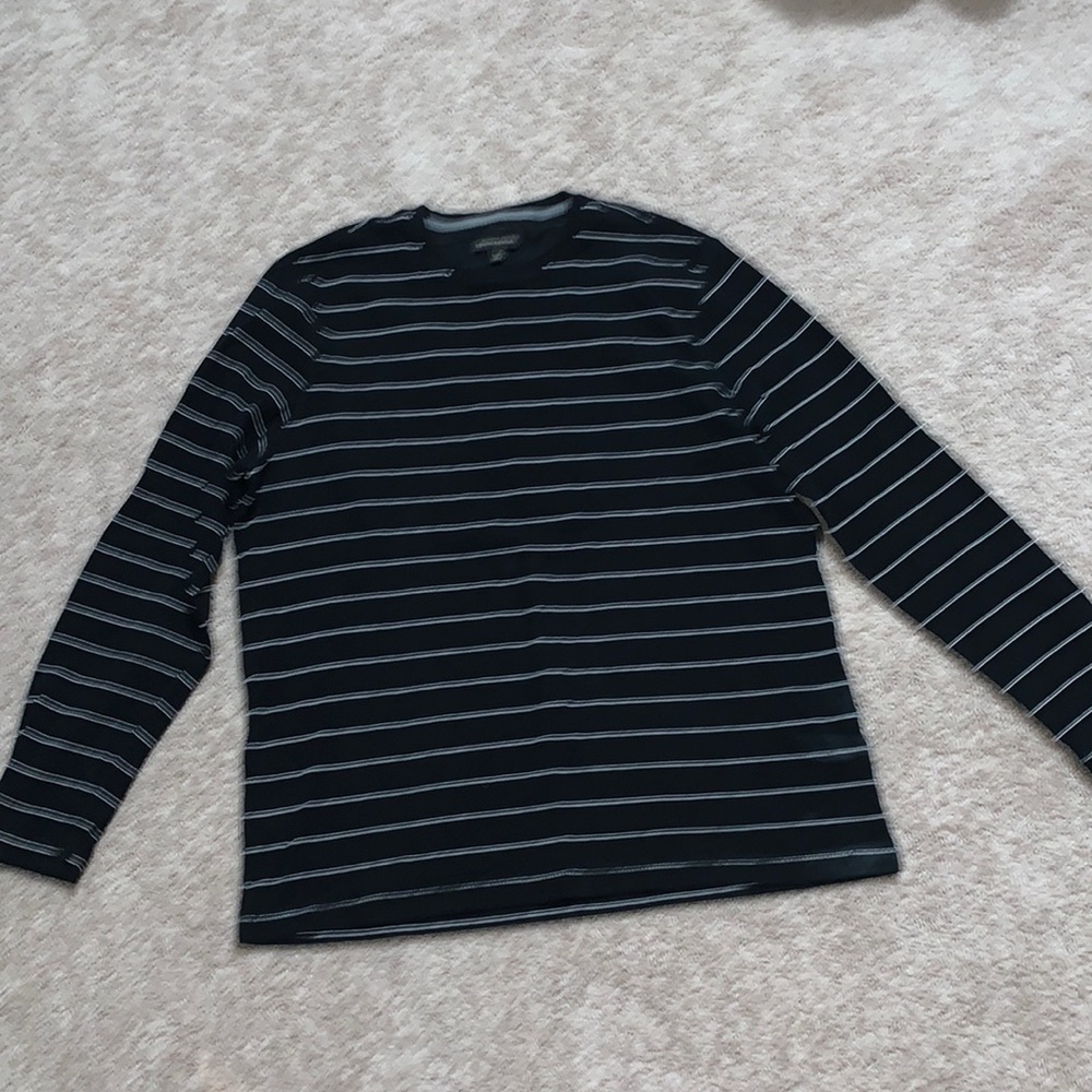 Banana Republic long sleeve striped tee